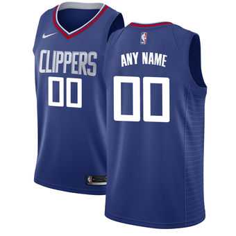 Men & Youth Customized Los Angeles Clippers Nike Blue Swingman Icon Edition Jersey